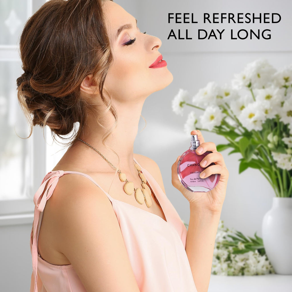URBAN COLLECTION Change Eau De Parfum for Women – Pink Pepper, Jasmine & Iris, 100ml