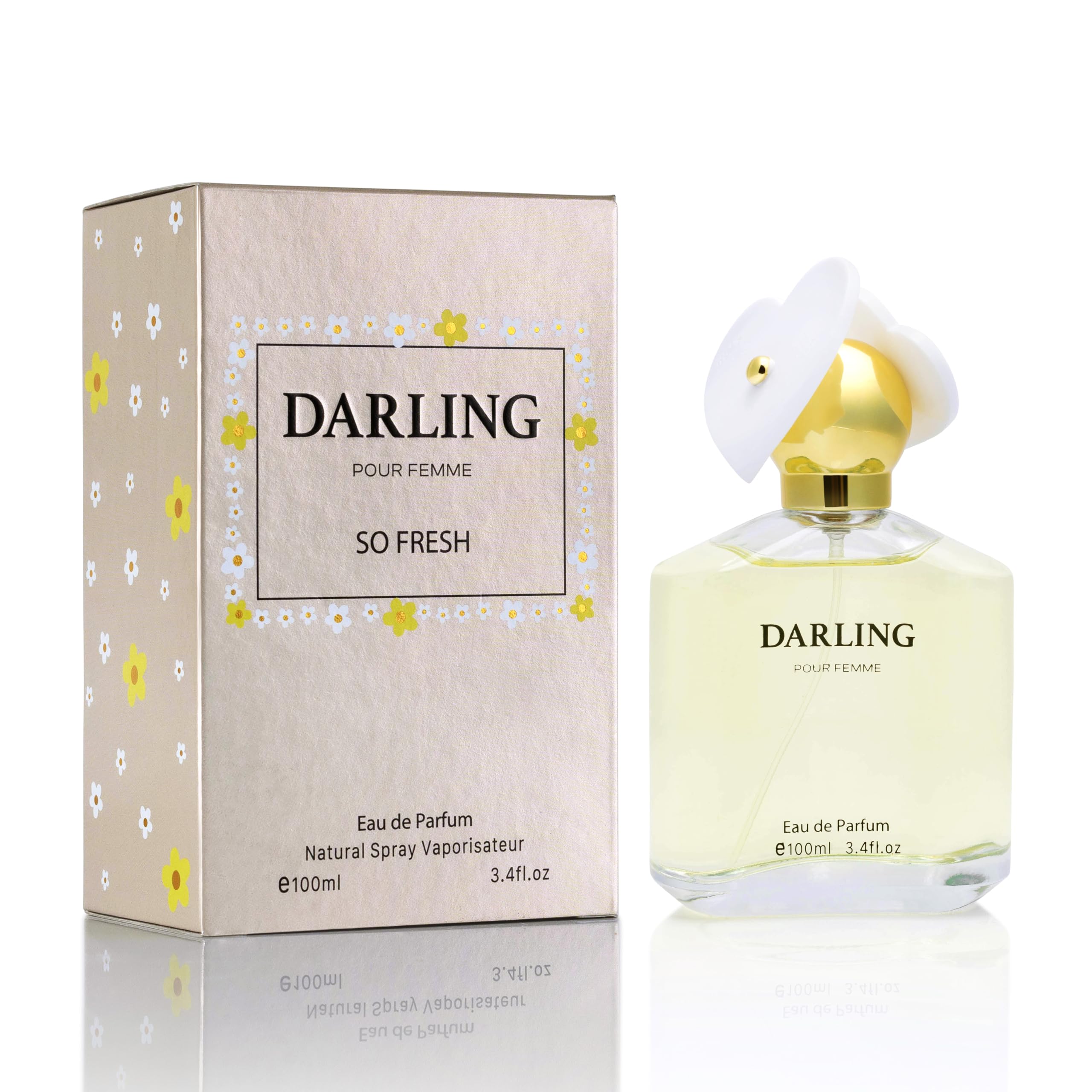 Urban Collection Darling So Fresh for Women EDP – Fruity Floral Scent | Grapefruit & Raspberry | Paraben-Free, Vegan & Cruelty-Free | 100ml