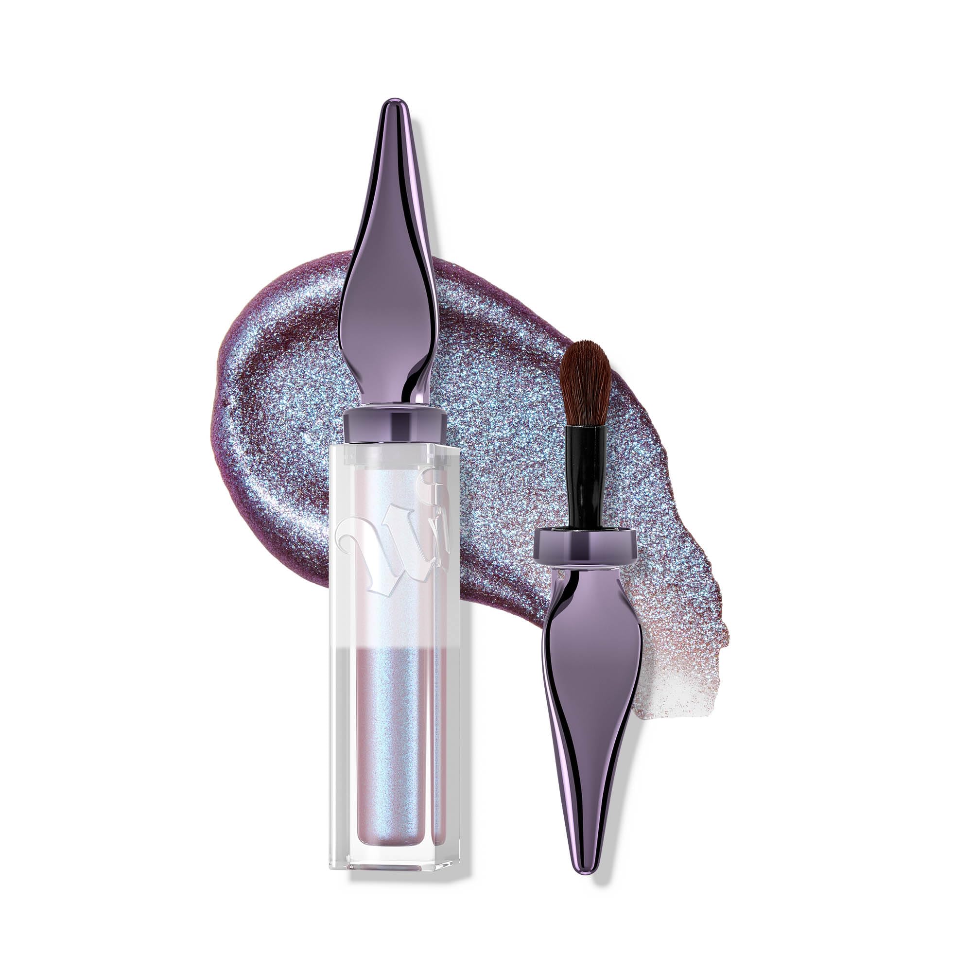 URBAN DECAY 24/7 Glaze-On Liquid Eyeshadow Frost Boss Duo Chrome – Built-in Brush, 0.1 fl oz