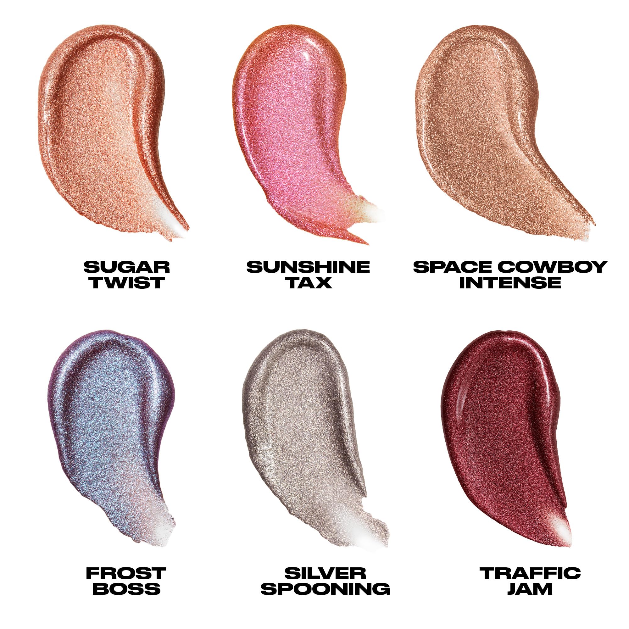 URBAN DECAY 24/7 Glaze-On Liquid Eyeshadow Frost Boss Duo Chrome – Built-in Brush, 0.1 fl oz