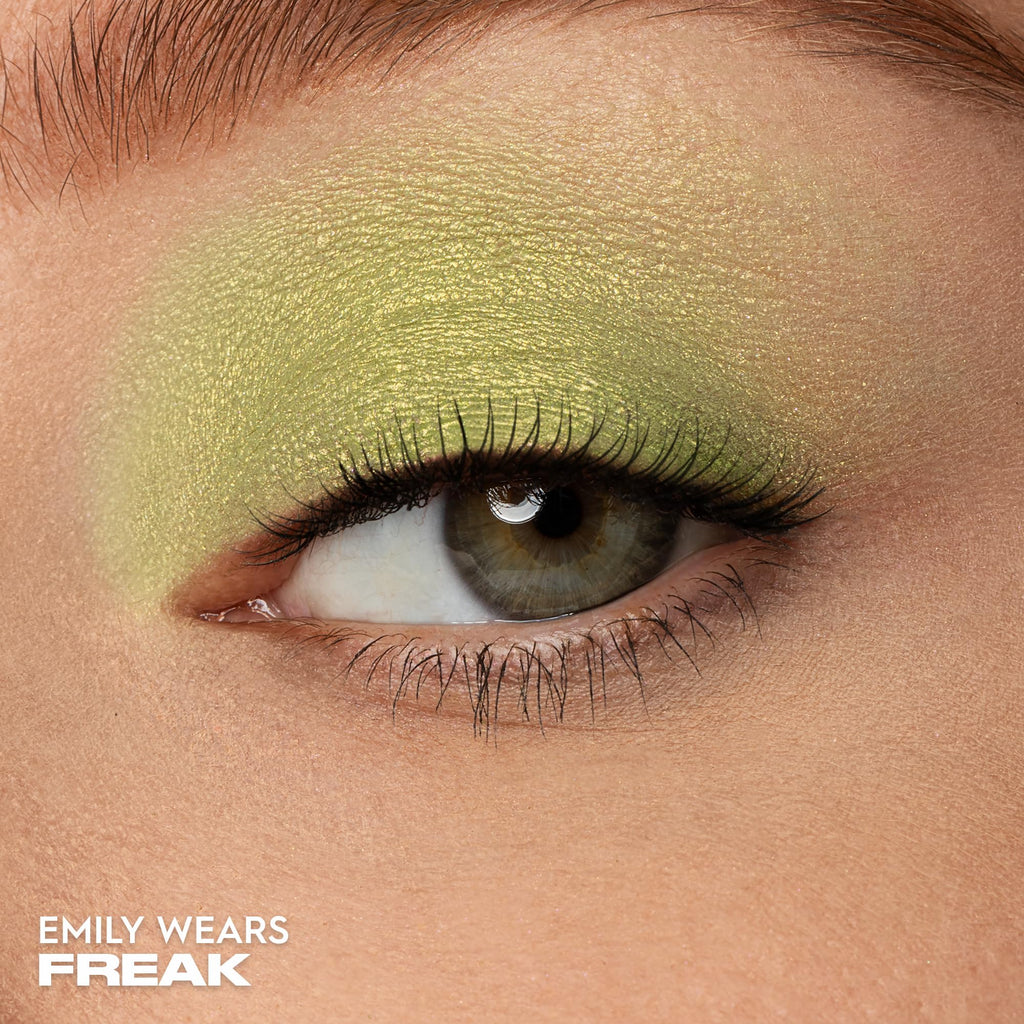 Urban Decay 24/7 Longwear Eyeshadow Single - Freak Lime Green Shimmer, High-Pigment, 12HR Wear