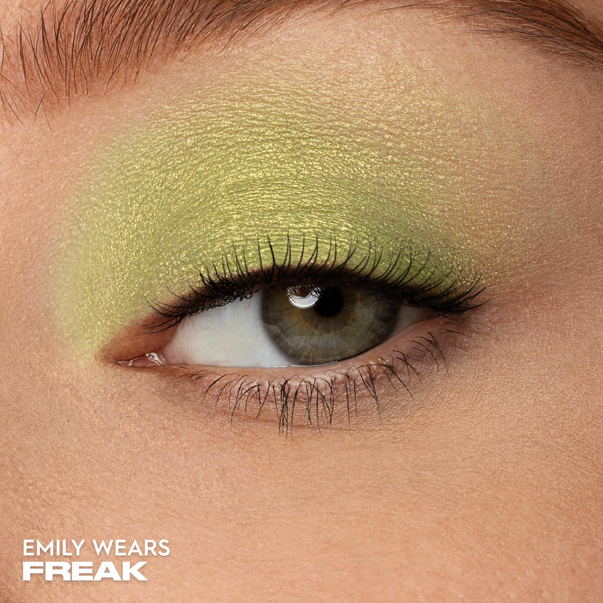 Urban Decay 24/7 Longwear Eyeshadow Single - Freak Lime Green Shimmer, High-Pigment, 12HR Wear