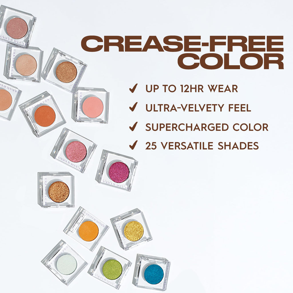 Urban Decay 24/7 Longwear Eyeshadow Single - Freak Lime Green Shimmer, High-Pigment, 12HR Wear