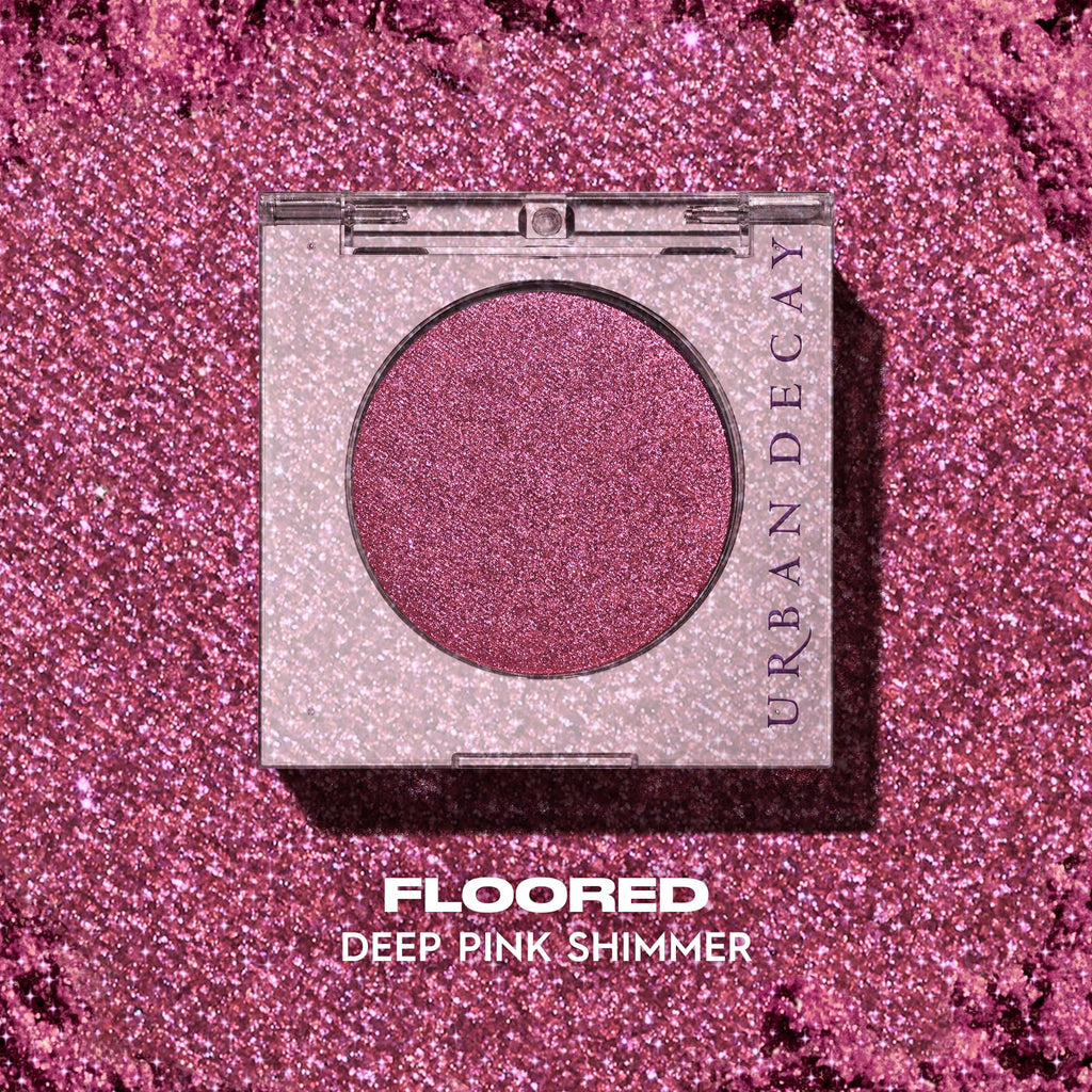 Urban Decay 24/7 Longwear Eyeshadow Single – Floored Deep Pink Shimmer | High-Pigment, Crease-Free Color