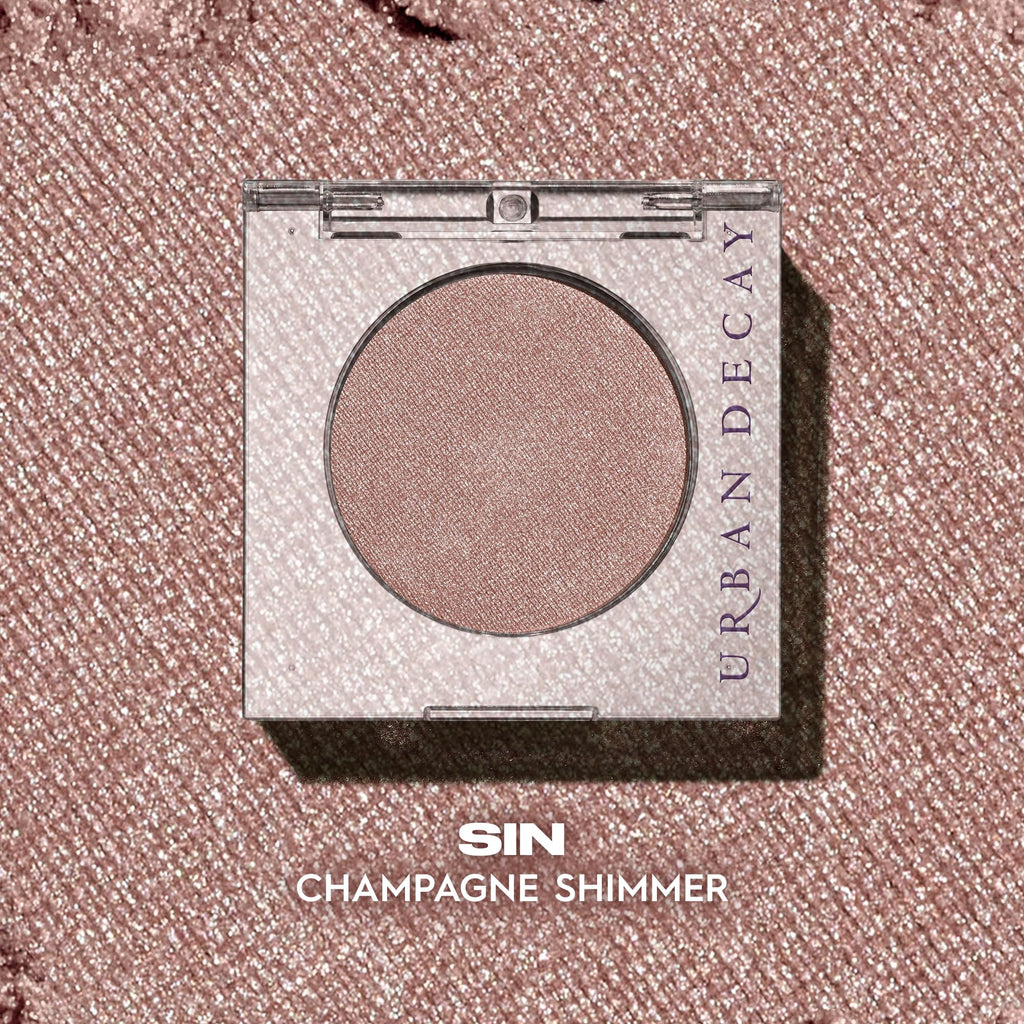 URBAN DECAY 24/7 Longwear Eyeshadow Single in Sin – High-Pigment Crease-Free Champagne Shimmer