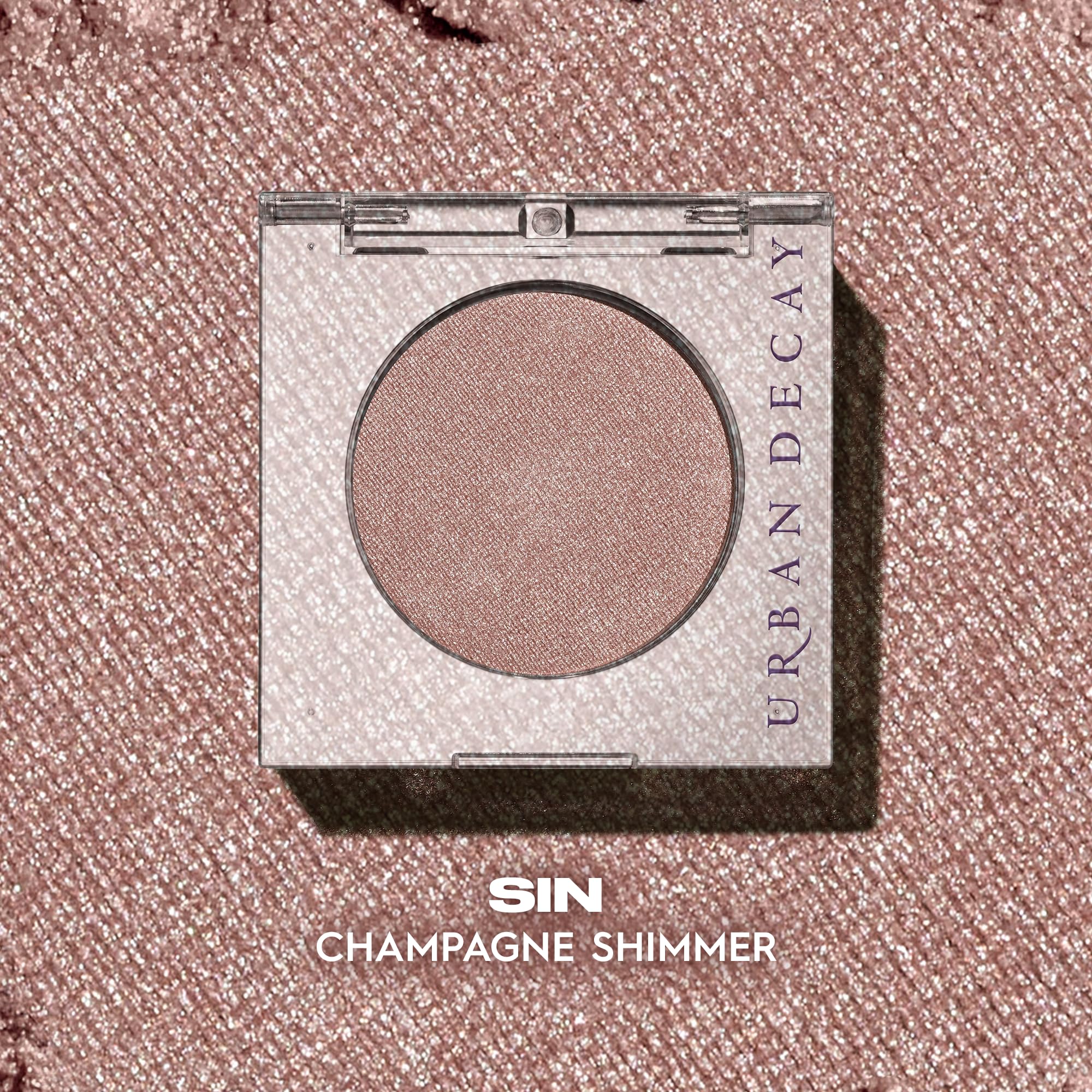URBAN DECAY 24/7 Longwear Eyeshadow Single in Sin – High-Pigment Crease-Free Champagne Shimmer