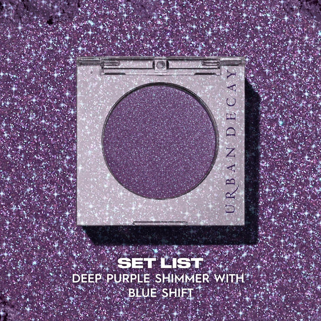 Urban Decay 24/7 Longwear Eyeshadow Single – Deep Purple Shimmer with Blue Shift | High-Pigment, Crease-Free, 12HR