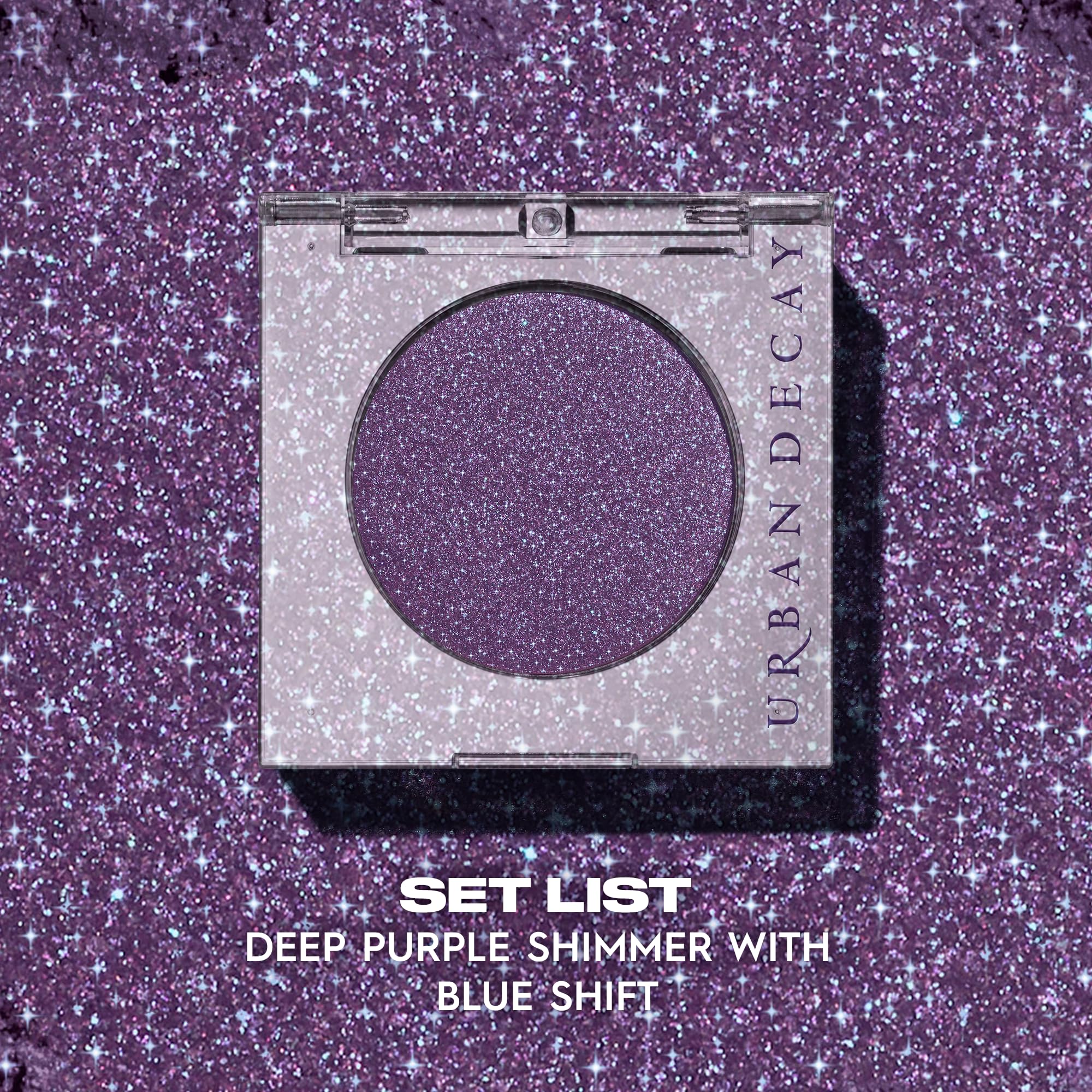 Urban Decay 24/7 Longwear Eyeshadow Single – Deep Purple Shimmer with Blue Shift | High-Pigment, Crease-Free, 12HR