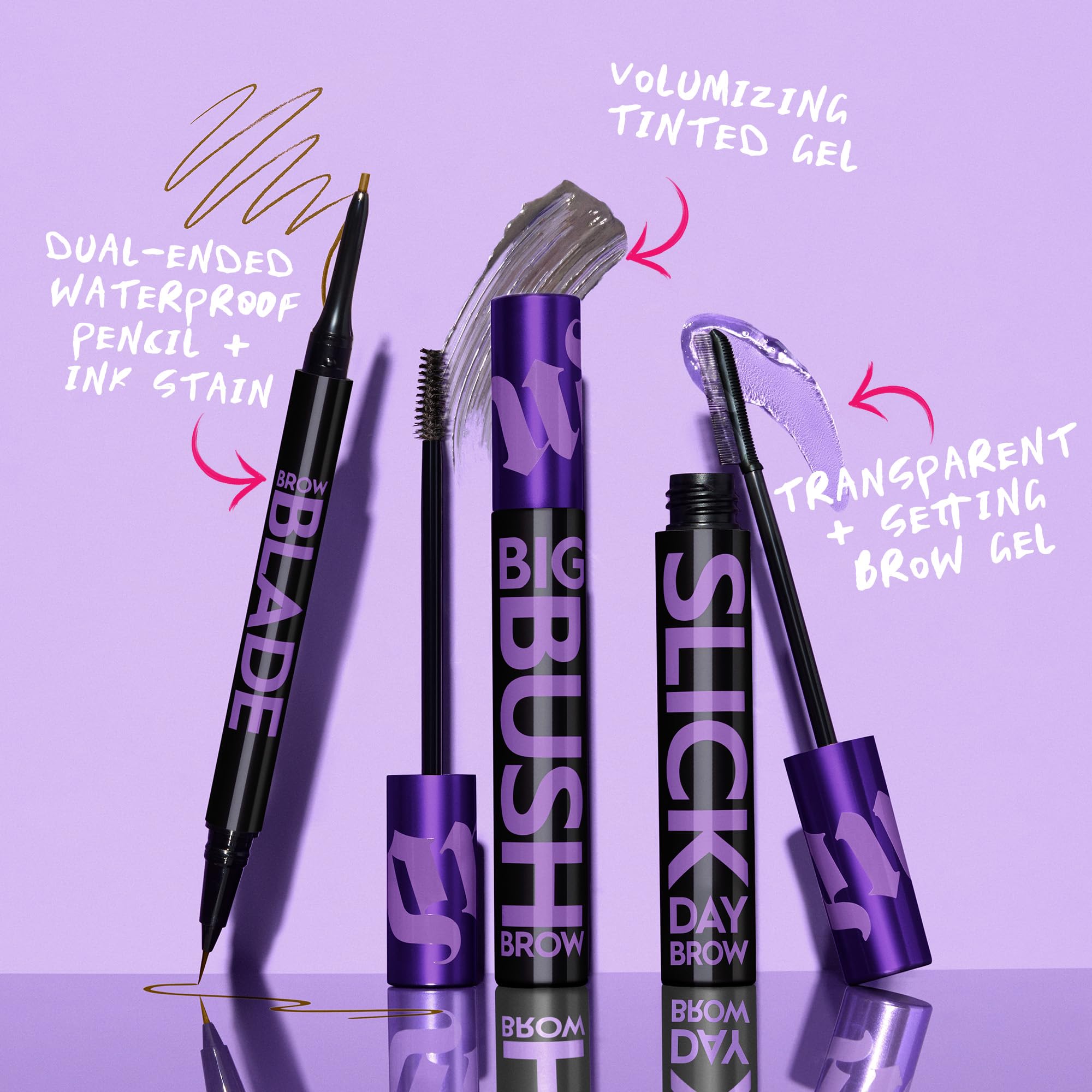 Urban Decay Brow Blade 2-in-1 Eyebrow Pencil & Ink Stain – Waterproof, 24HR Wear – Brunette Betty