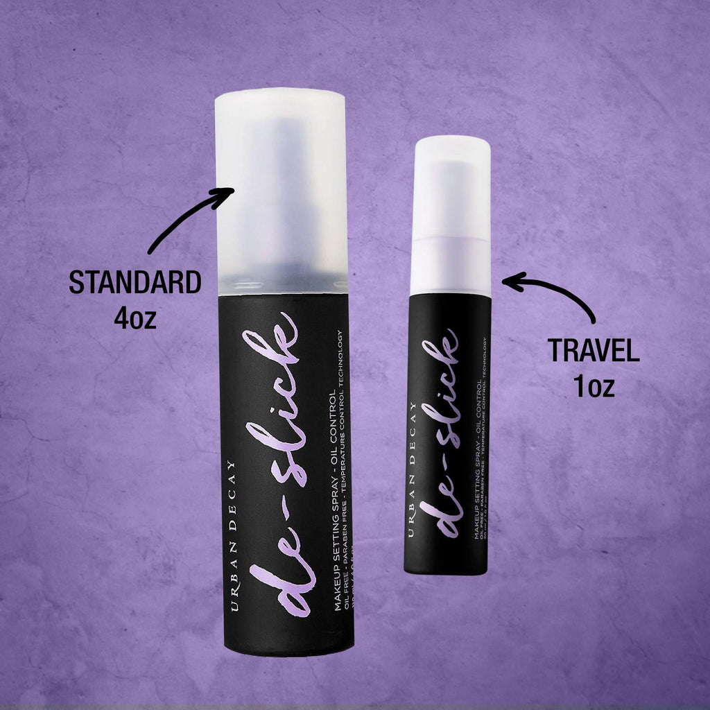 Urban Decay De-Slick Matte Setting Spray – Oil & Shine Control, Waterproof, Vegan (4 fl oz)