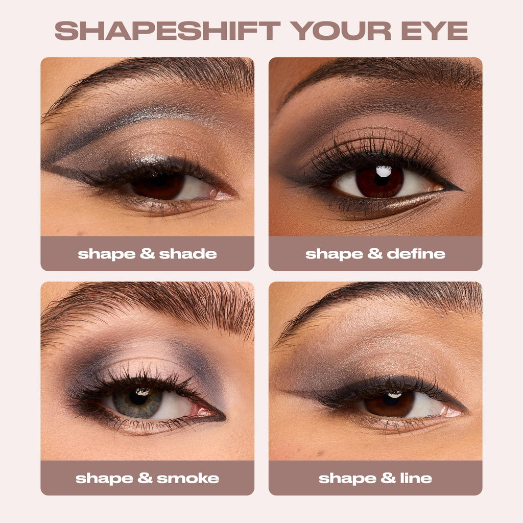 Urban Decay Naked Shaped Eyeshadow Palette – 14 Cool-Tone Shades, All-in-One Eye & Face Palette, Up to 16HR Wear