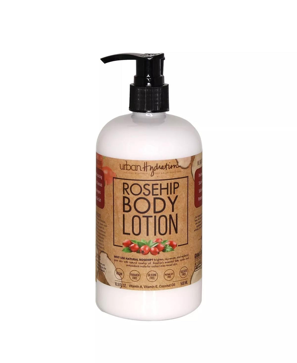 Urban Hydration Vanilla Extract Body Lotion – Sulfate-Free, Cruelty-Free, Paraben-Free