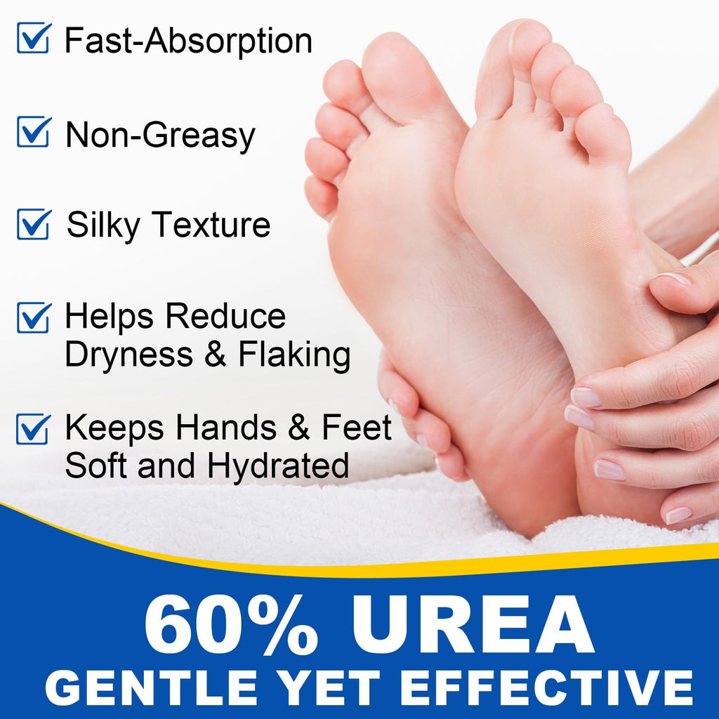 60% Urea Foot Care Stick with 2% Salicylic Acid – Deep Moisture & Gentle Exfoliation, 1.41 oz