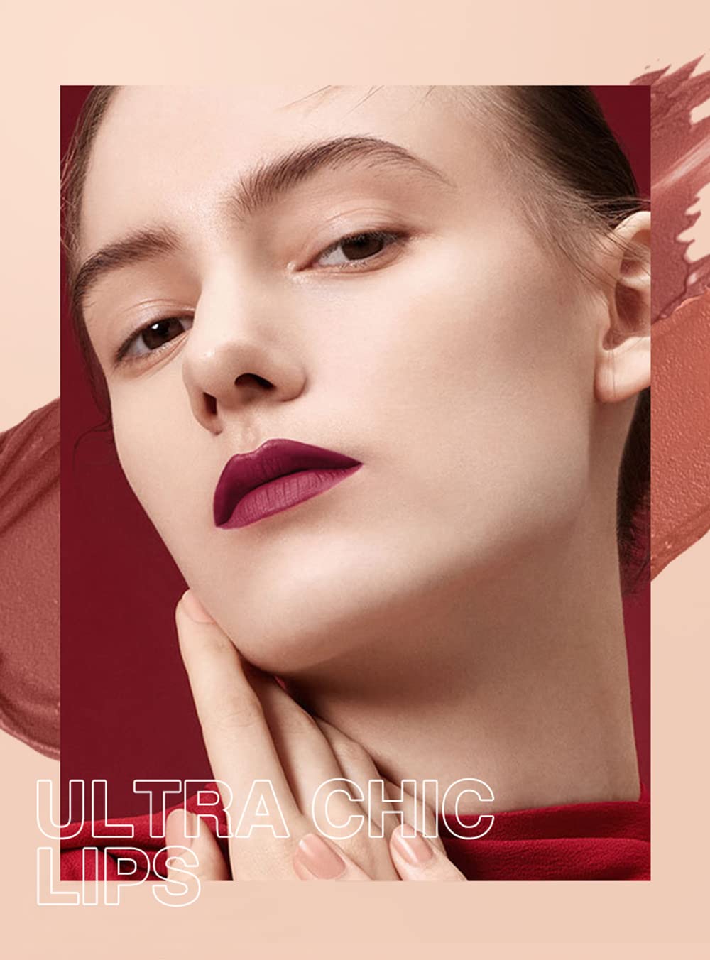 URQT 12pcs Lip Liner & Lipstick Set – 6 Velvet Matte Liquid Lipsticks + 6 Matching Lip Liners