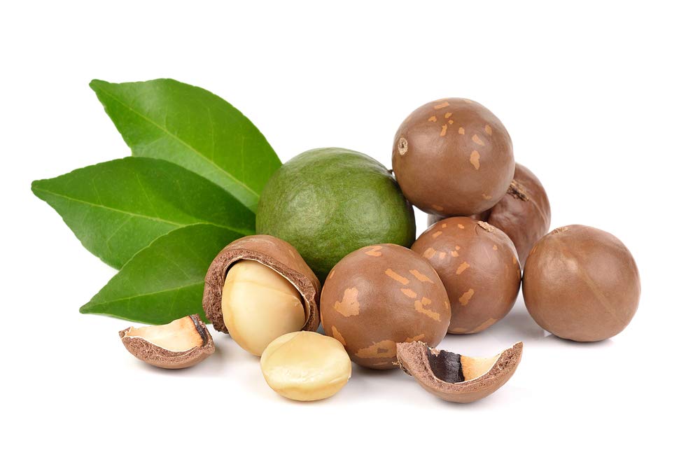 US Organic Macadamia Nut Oil – Cold-Pressed, Organic, Amber Bottle with Dropper (2 oz)