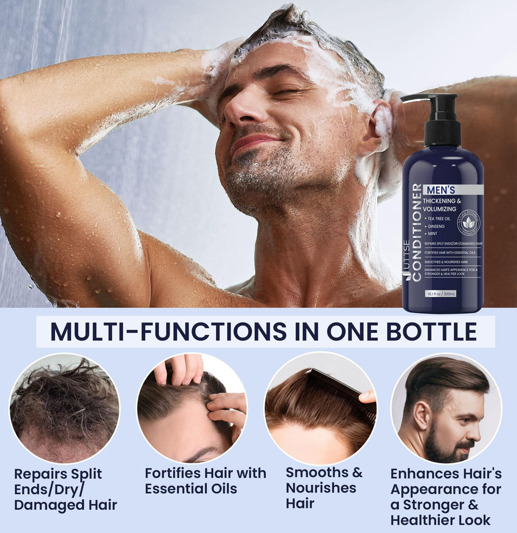 Uttse Biotin Hair Growth Conditioner for Men — Thickening & Volumizing
