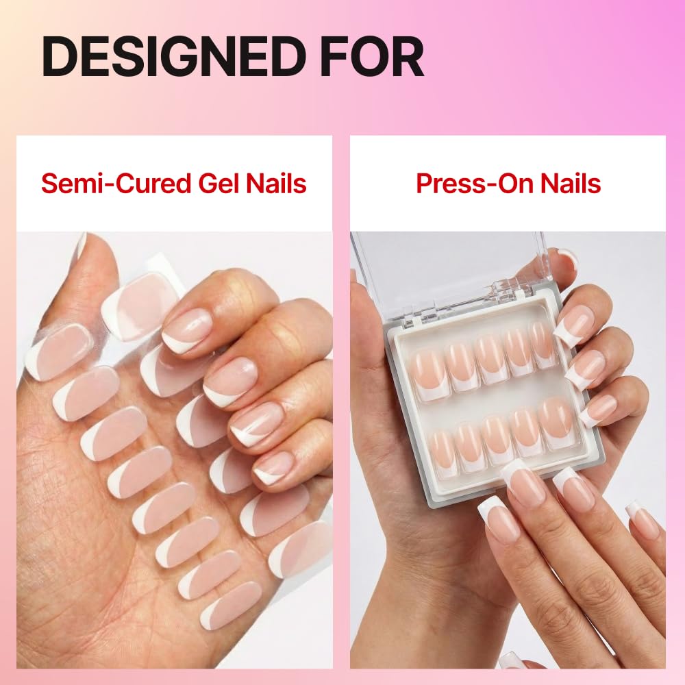 UUUUU Gel Nail Strip Remover — Gentle, Non-Toxic Peel-Away for Semi-Cured Nails