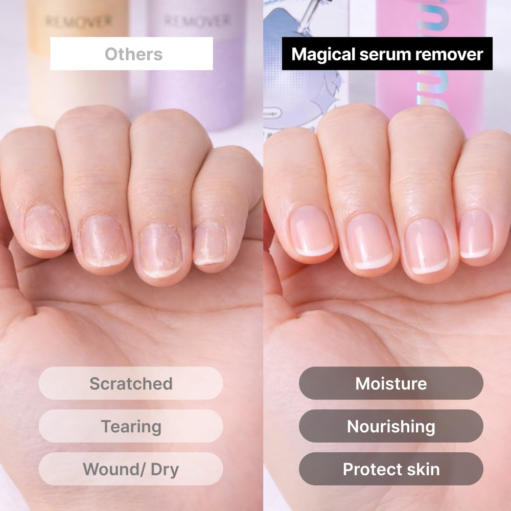 UUUUU Gel Nail Strip Remover — Gentle, Non-Toxic Peel-Away for Semi-Cured Nails