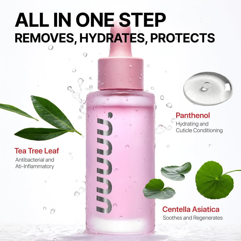 UUUUU Gel Nail Strip Remover — Gentle, Non-Toxic Peel-Away for Semi-Cured Nails