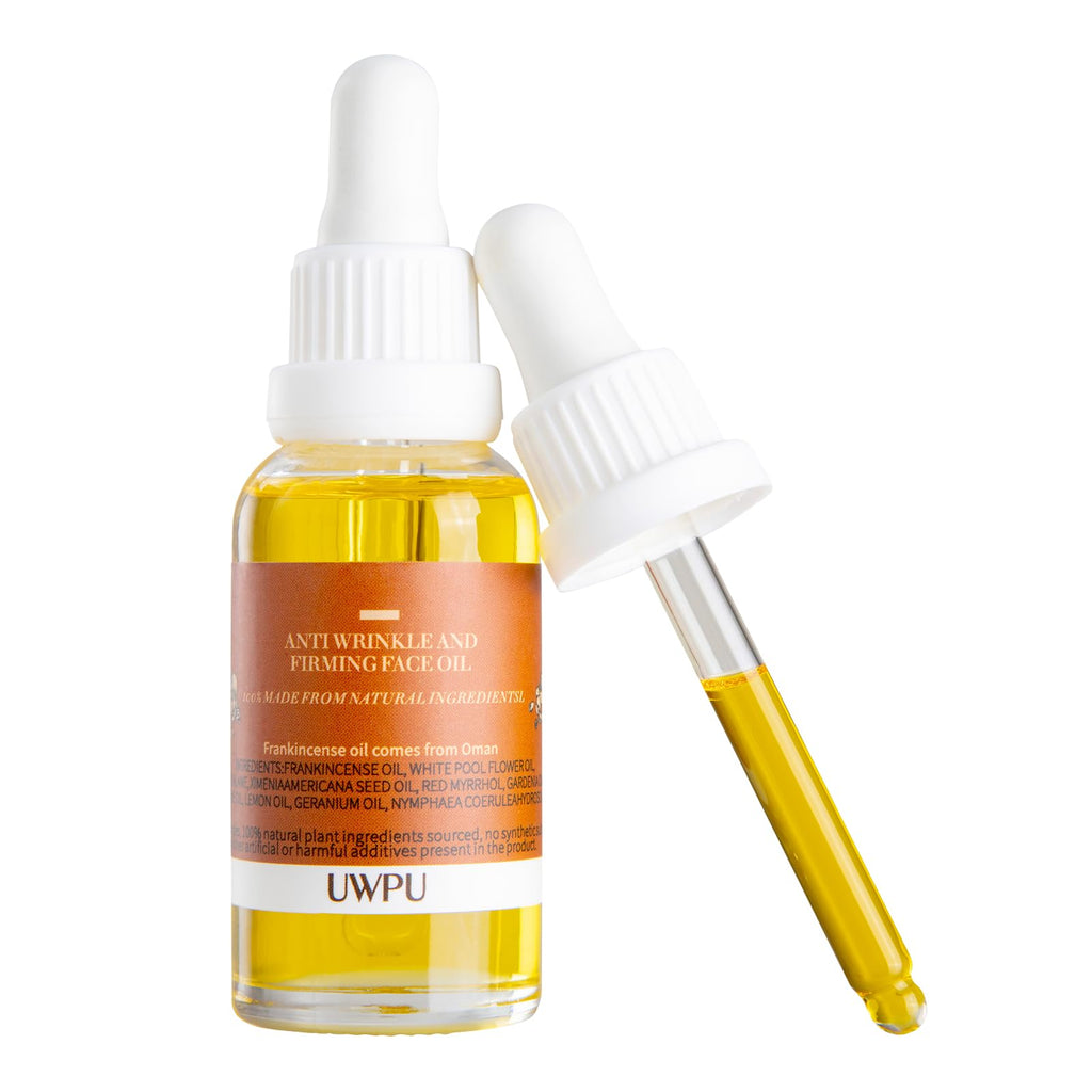 UWPU Frankincense Oil for Face – Bakuchiol & Squalane Gentle Facial Oil for All Skin Types