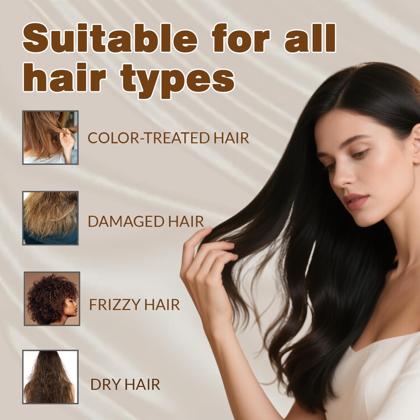 UYPO Collagen & Keratin Hair Mask – Deep Repair for Dry, Damaged Hair with Argan & Avocado Oils