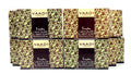 Vaadi Herbals Chocolate & Mint Bar Soap – Handmade, All-Natural Moisturizing Soap, Pack of 12 (32 oz)
