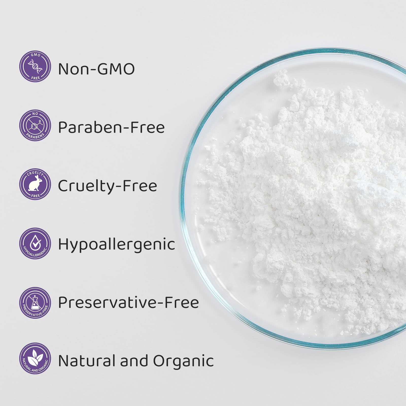 Vagiria Hyaluronic Acid Powder – 99% Purity for DIY Skincare, Ultimate Moisturizer & Post-Peel Care