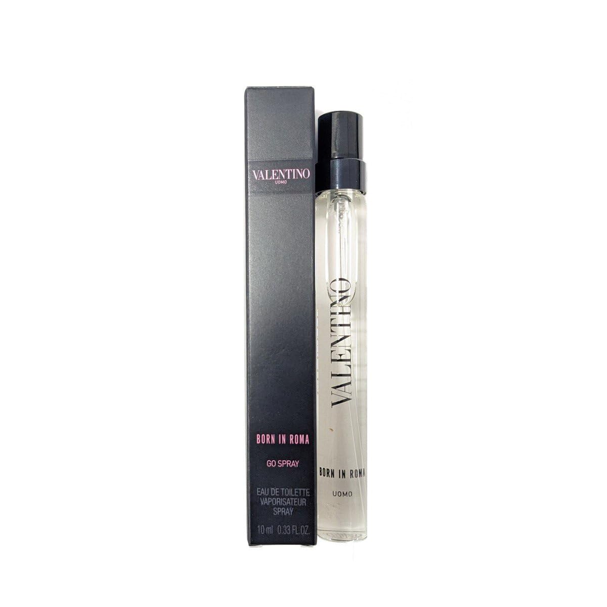 Valentino Uomo Born in Roma for Men Eau de Toilette Go Spray 0.33 oz