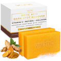 VALITIC Kojic Acid Soap with Turmeric - Dark Spot Remover for Face & Body - 2 Pack