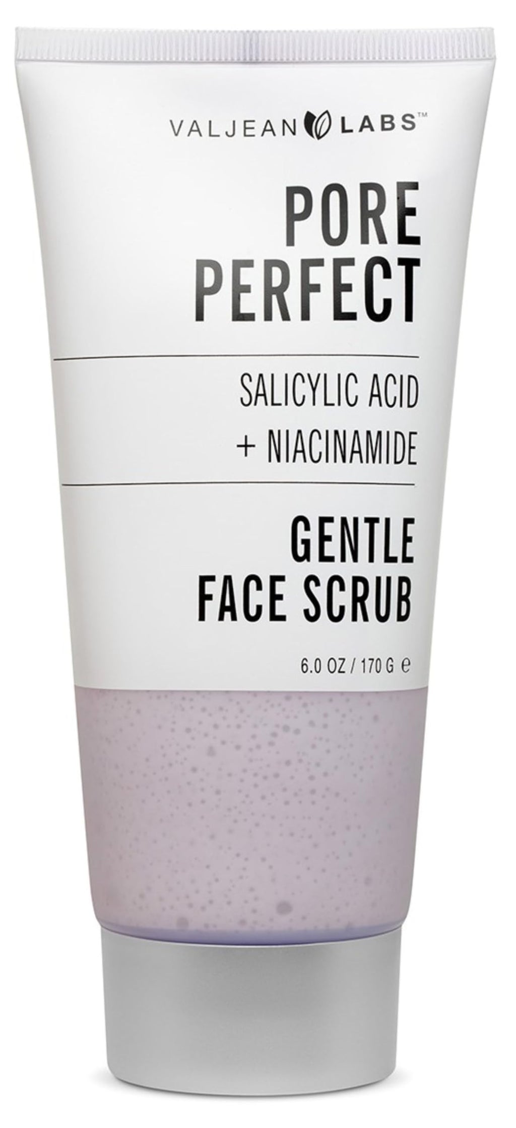 Valjean Labs Pore Perfect Gentle Face Scrub — Salicylic Acid & Niacinamide | Refine Pores