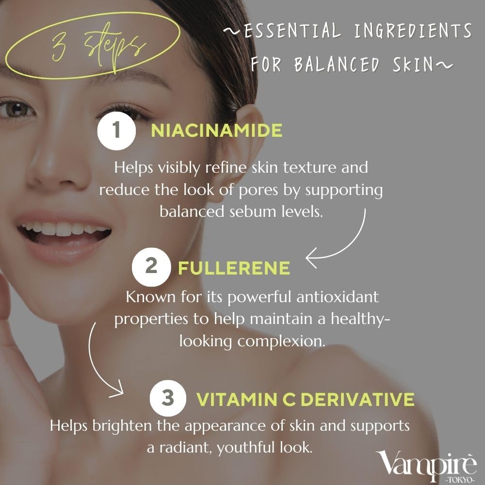Vampire TOKYO The Secret Serum – Niacinamide Serum 7% (45 mL) Made in Japan