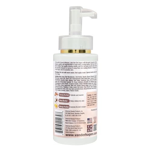 Lady Van Der Hagen Scented Shave Cream | Smooth Glide