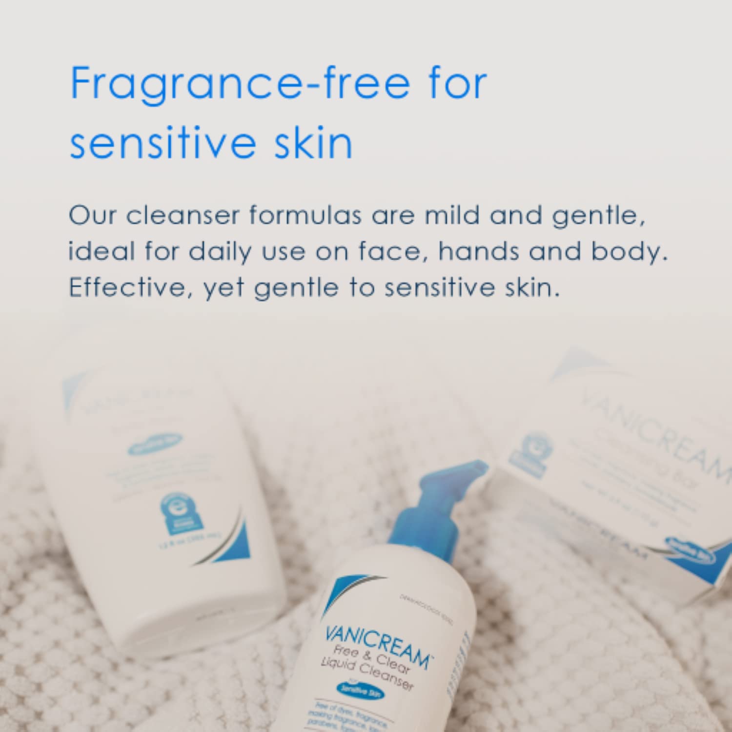 Vanicream Liquid Cleanser Refill – Sensitive Skin, 32 oz | Gentle, Fragrance-Free Daily Cleanser