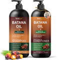 VANIDOX Batana Oil Shampoo & Conditioner Set – Biotin & Niacinamide, Sulfate-Free, 2 x 16 fl oz