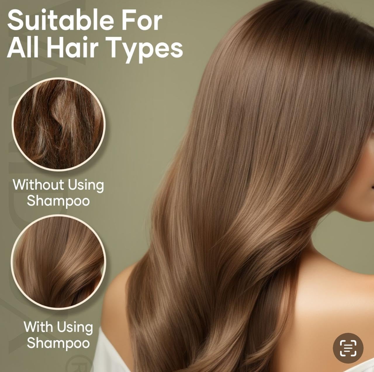 VANIDOX Carbonic Acid Shampoo with DHT Blockers — Sulfate-Free, Biotin & Tea Tree Oil (16 oz)