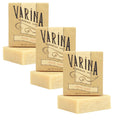 Varina Organic Super Shea Bar Soap – Gentle Cleansing for Sensitive Skin, Unscented – 3 Pack