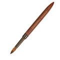 varnishea 100% Pure Kolinsky Nail Brush with Sandalwood Handle – Size 8, 1.0 Count – Pro Acrylic & Nail Art