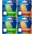 Vaseline Lip Therapy 4-Pack – Cocoa Butter & Aloe Vera Lip Balm with Vitamin E