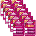Vaseline Lip Therapy Merry Cherry Lip Balm Bulk – 24 Sticks in 12 Twin Packs