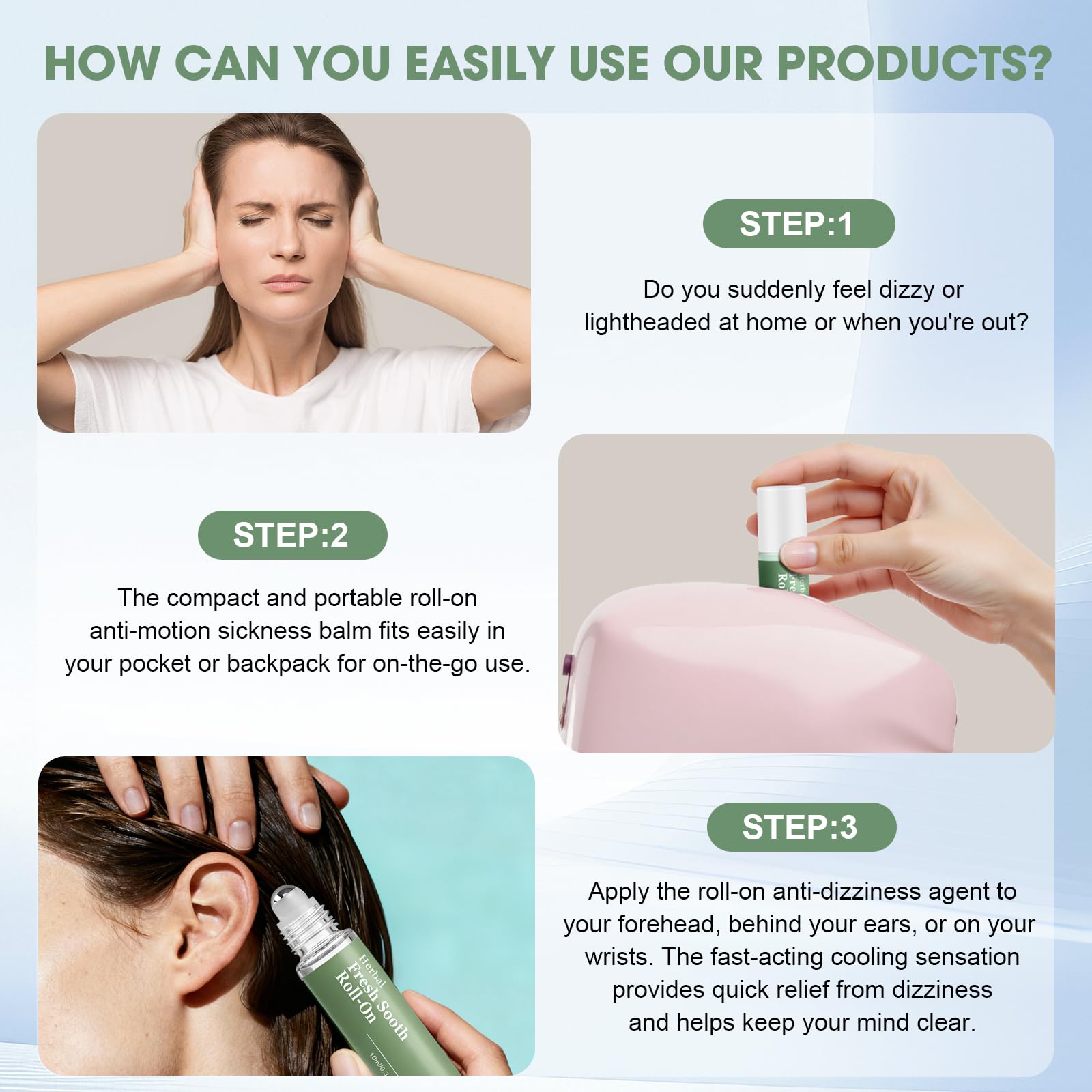 Vathery Vertigo Ease Roll-On 2-Pack – Fast-Acting Essential Oils