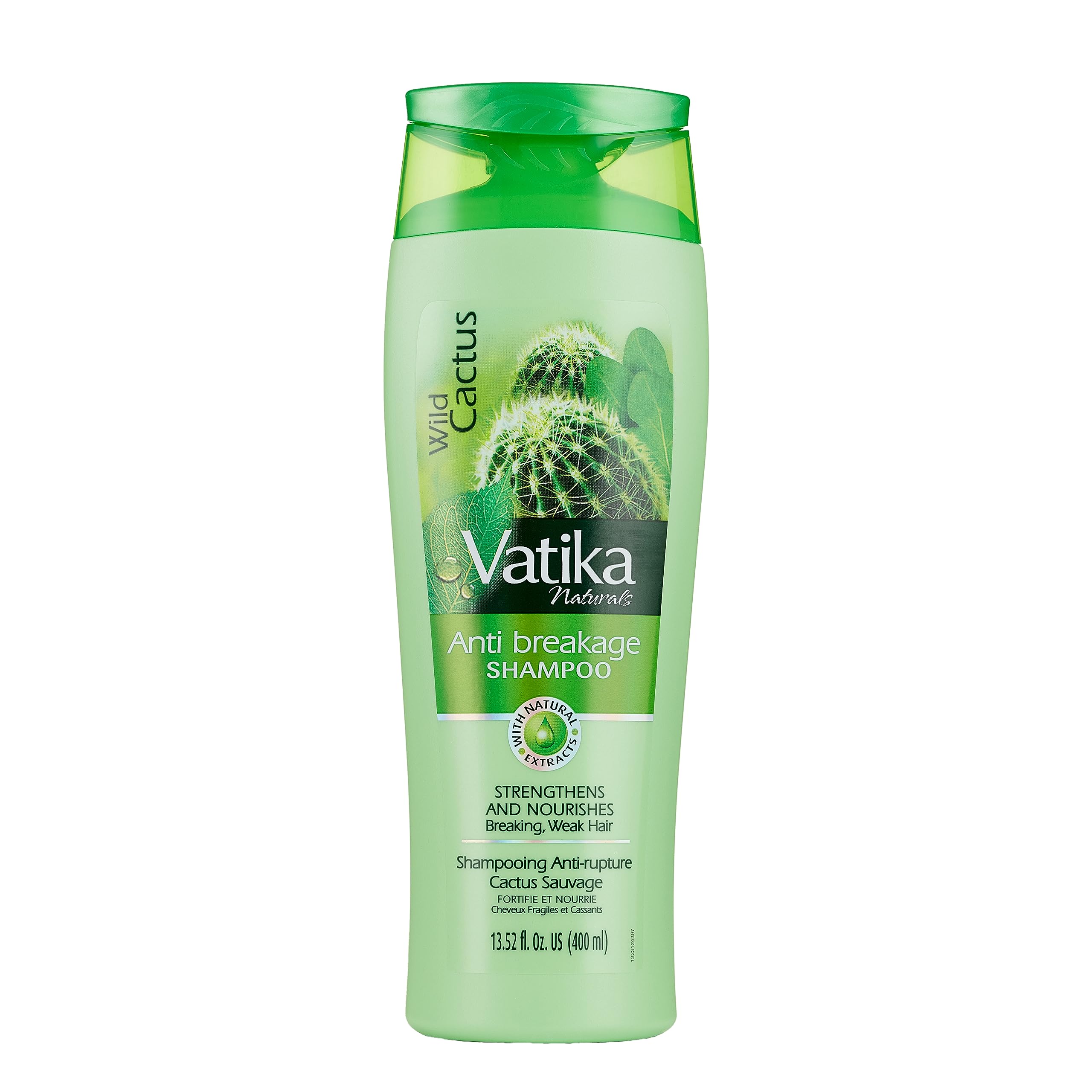 Vatika Naturals Daily Shampoo for Women – Wild Cactus Strengthening & Moisturizing (400ml)