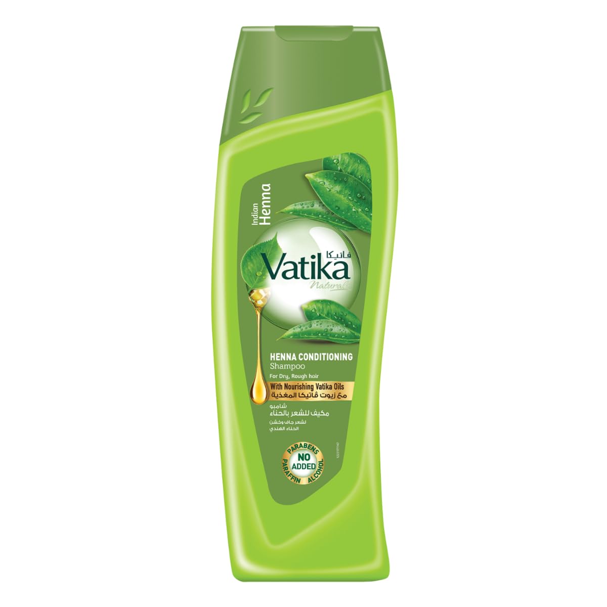 Vatika Naturals Henna Conditioning Shampoo – Hydrating, Sulfate-Free Care for Dry & Damaged Hair (400ml)