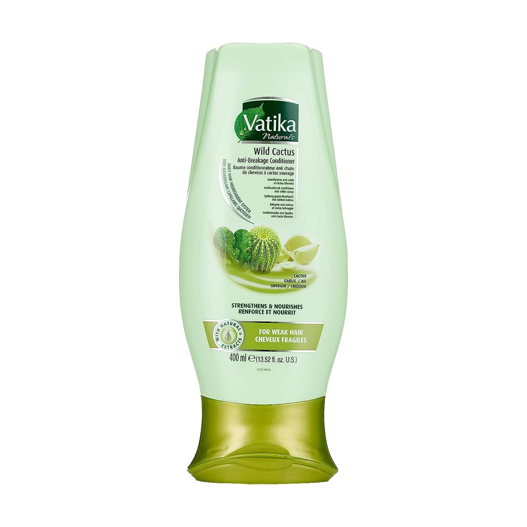 Vatika Naturals Moisturizing Conditioner – Hydrating Care for Dry, Damaged & Frizzy Hair (400ml)