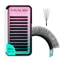 VAVALASH U 5D Lash Extensions D Curl 0.07mm | 8-15mm Mix Tray | U Shaped Natural Wispy Volume Lashes