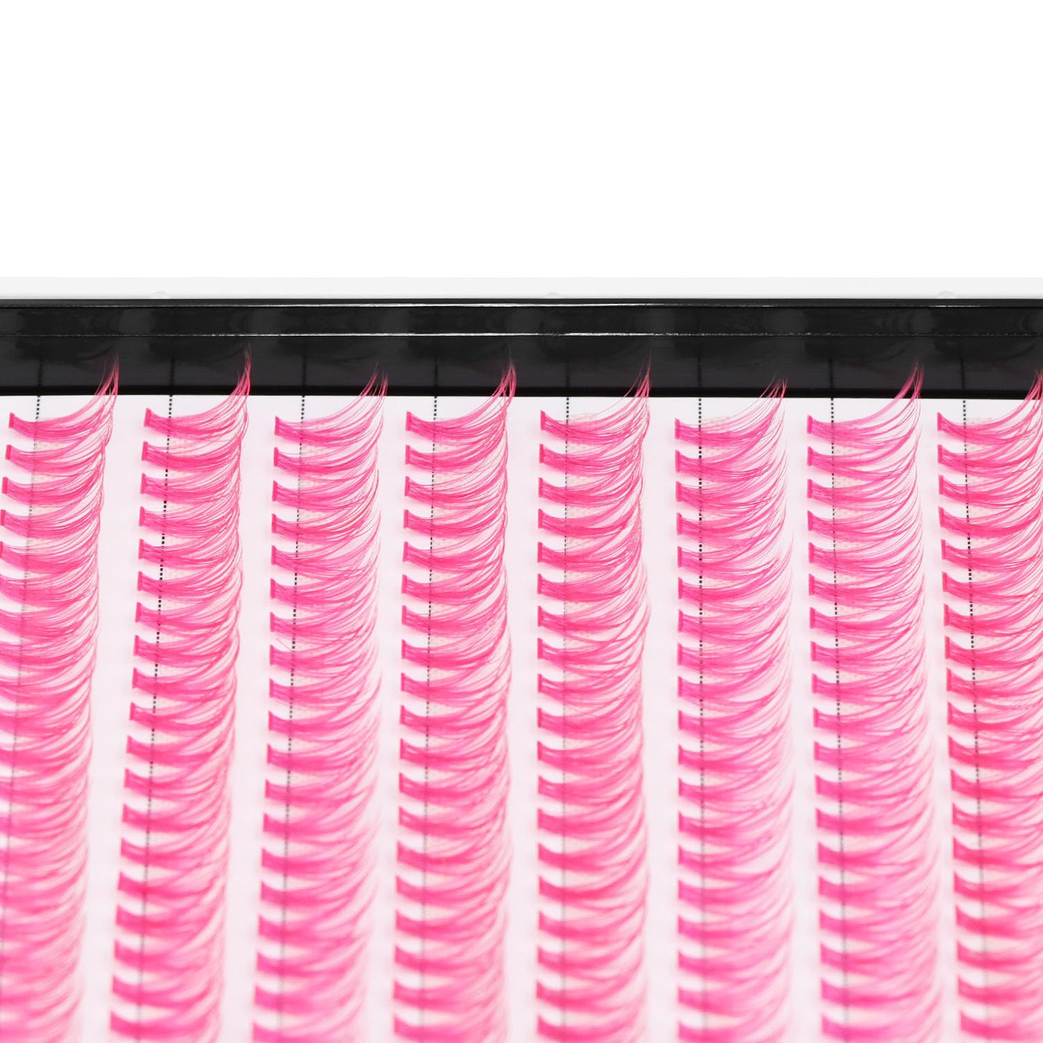 Vayator Pink D Curl False Eyelashes – 3 Styles, 10–18mm, 200 Pcs