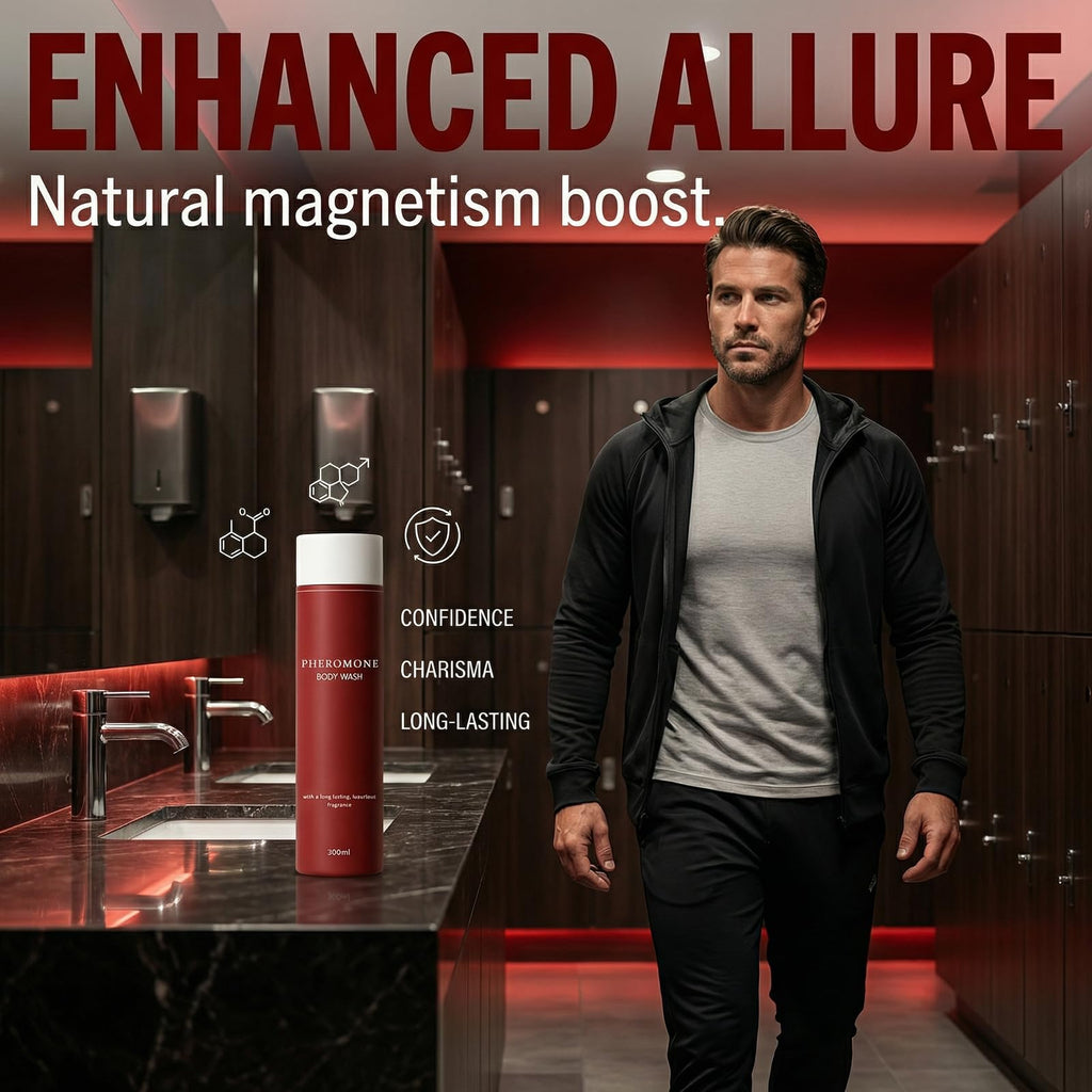 Vbolre Pheromone Body Wash for Men – Lasting Scent, Moisturizing Cleanse & Confidence
