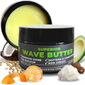 Veeta Superior Wave Grease - Maximum Shine, Non-Greasy Shea & Tangerine Wave Conditioner for Men (4 oz)