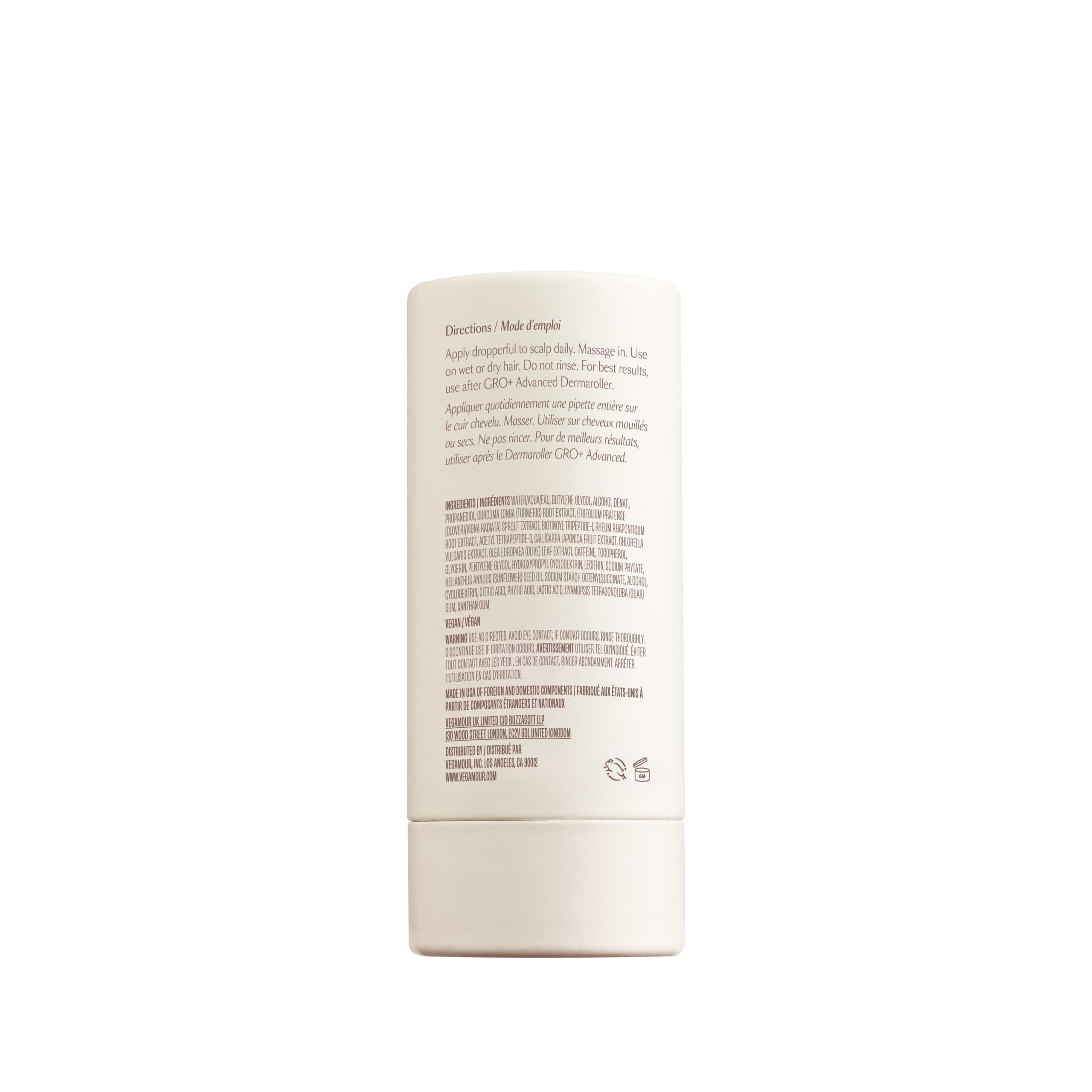 VEGAMOUR GRO+ Advanced Hair Serum 3-Pack – Improve Density, Reduce Shedding, Healthy Scalp