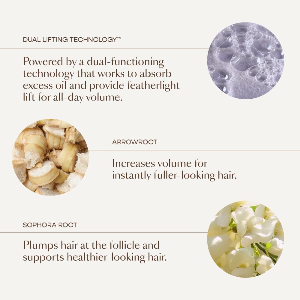 VEGAMOUR UPLIFT Volumizing Styling Foam | Cloud-Like Lift for Fine Hair