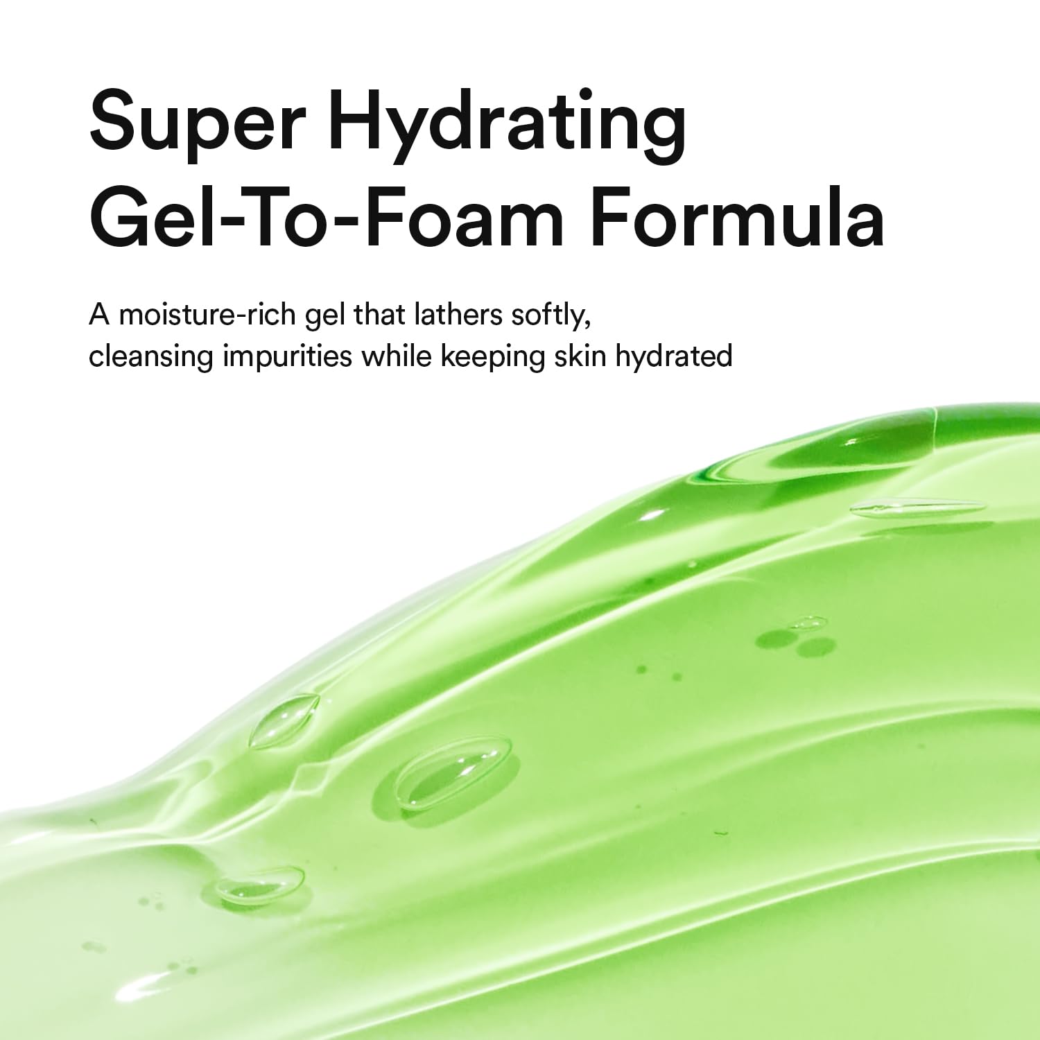 VEGANIFECT Hydrating Gel Face Wash – Gel-to-Foam Cleanser for Sensitive and Dehydrated Skin, 205ml